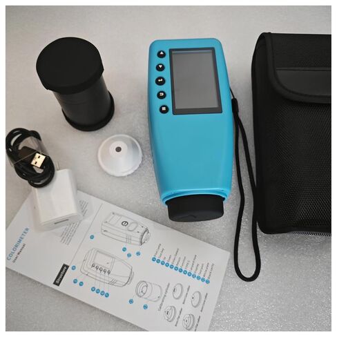 WR-10QC 4mm Portable Digital Colorimeter, Color Meter,Color Analyzer Universal Colorimeters for Various Industries Multi-Functional in Saudi Arabia