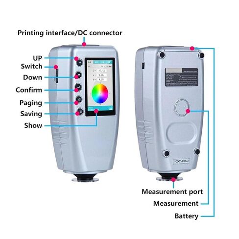 Portable Color Reader Colorimeter WR-10 Colorimeter Color Difference Meter Tester Multi-Functional in Saudi Arabia