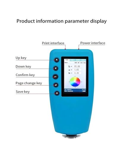 Portable Colorimeter Color Analyzer Digital Precise Color Meter Tester Color Difference Meter TFT Color Display 4mm Multi-Functional in Saudi Arabia