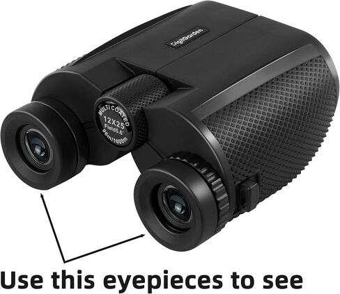 20x25 Compact Binoculars for Adults and Kids, High Power Adults Binoculars with Low Light Vision for Bird Watching, Outdoor Hunting, Travel, Concert in Saudi Arabia