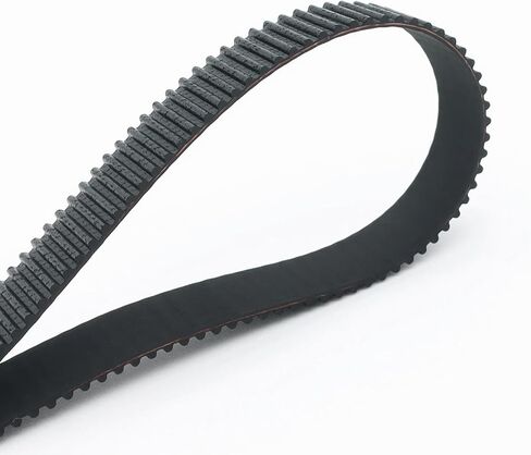 339-HTD3M-10 Timing Belt, 339mm Length, 3mm Pitch, 10mm Width, Synchronous Belt, HTD3M Endless Rubber Geared-Belt, Accessory Replacement Belt, 5pcs in Kuwait
