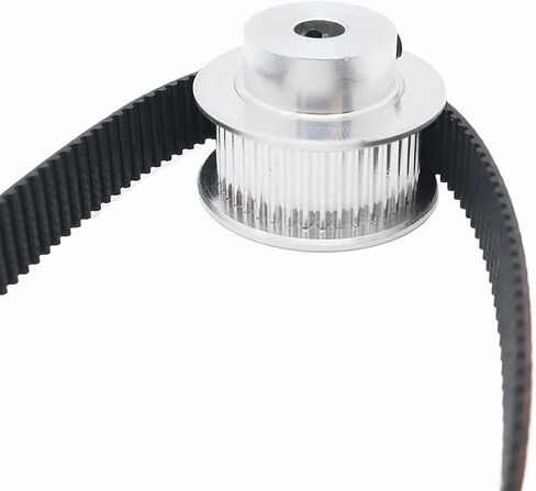 339-HTD3M-10 Timing Belt, 339mm Length, 3mm Pitch, 10mm Width, Synchronous Belt, HTD3M Endless Rubber Geared-Belt, Accessory Replacement Belt, 5pcs in Kuwait
