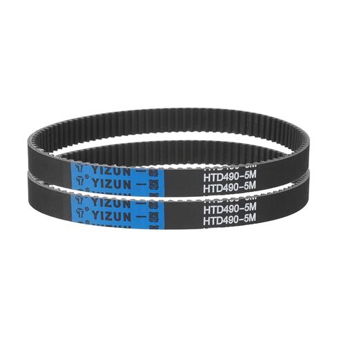 HTD 5M Timing Belts, 285mm Pitch Length x 15mm Width x 3.8mm Height, 5mm Pitch Rubber Pulley Timing Belt 57 Teeth, Closed Loop Synchronous Belt 2 Pack in Saudi Arabia