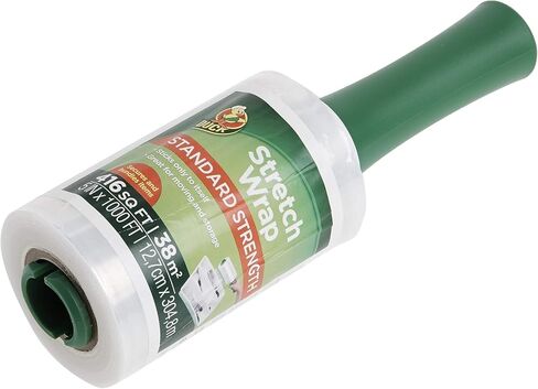 Duck Brand Stretch Wrap Roll, Clear, 5 inches by 1000 feet, 285849, Set of 6 in Saudi Arabia