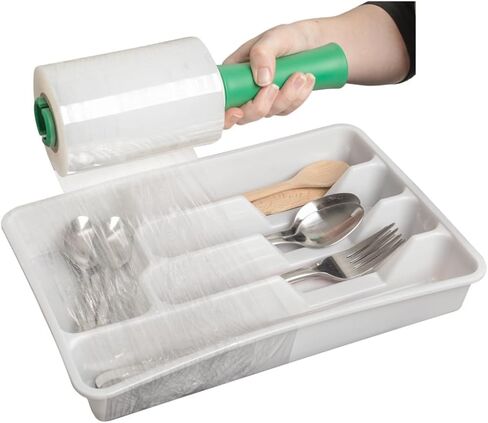 Duck Brand Stretch Wrap Roll, Clear, 5 inches by 1000 feet, 285849, Set of 6 in Saudi Arabia