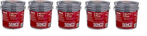 برغي Senco 06A162P Duraspin# 6 × 1-5/8 بوصة من الجدار الجاف إلى الخشب (1000 لكل صندوق) (5-(عبوة)) in Kuwait