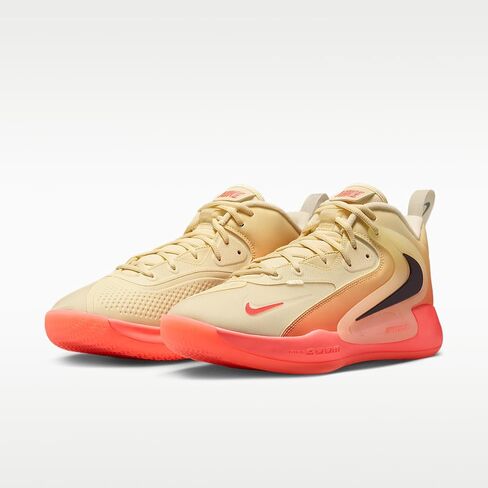 حذاء كرة الطائرة Nike HyperSet 2 SE (حليب جوز الهند/ الحمم الساخنة/ أرجواني الكهف) in Kuwait