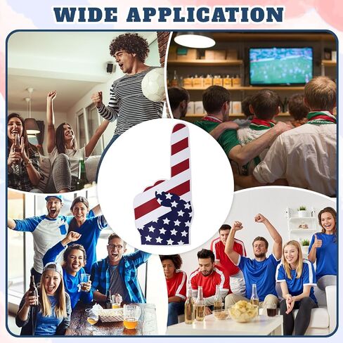 18 Inch Giant EVA Foam Finger Blue Peace Hand Gesture Props that Steal the Spotlight Lightweight Bold Fun for Sports Events Concerts Parties and Celebrations in Kuwait