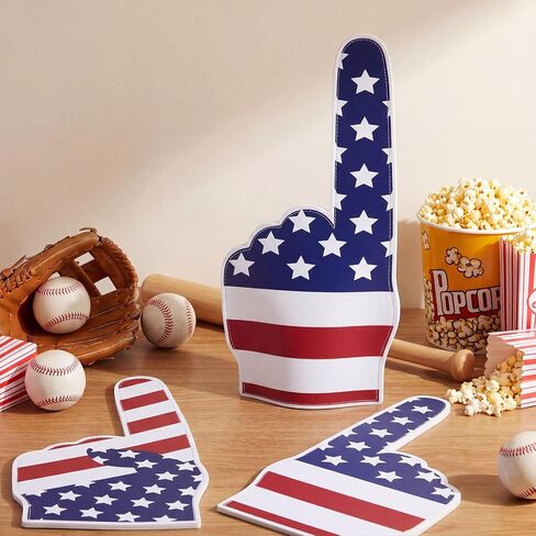 18 Inch Giant EVA Foam Finger Blue Peace Hand Gesture Props that Steal the Spotlight Lightweight Bold Fun for Sports Events Concerts Parties and Celebrations in Kuwait