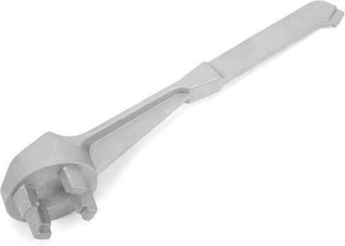 AYNEFY Bung Wrench, Fassöffner Aluminum Plug Spanner, Ibc Bung Wreh 90Mm For Opening Lid Of 10 15 20 30 55 Gallon Standard Plug, With Super, Characteristics in Kuwait