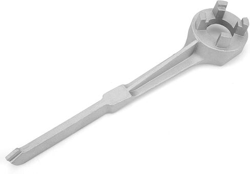 AYNEFY Bung Wrench, Fassöffner Aluminum Plug Spanner, Ibc Bung Wreh 90Mm For Opening Lid Of 10 15 20 30 55 Gallon Standard Plug, With Super, Characteristics in Kuwait