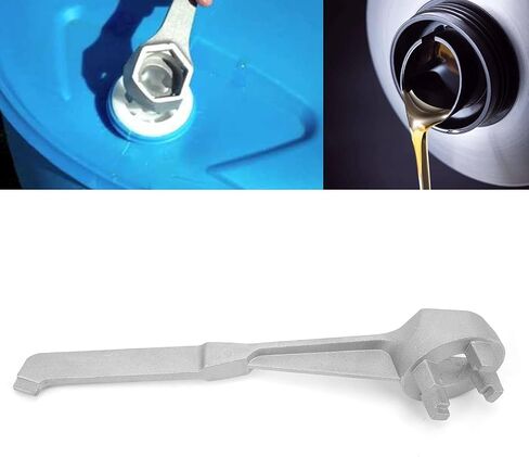 AYNEFY Bung Wrench, Fassöffner Aluminum Plug Spanner, Ibc Bung Wreh 90Mm For Opening Lid Of 10 15 20 30 55 Gallon Standard Plug, With Super, Characteristics in Kuwait
