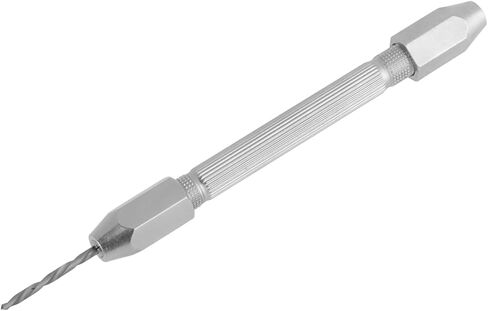 Zerodis Double End Pin Vise Chuck with Brass Material, 10pcs Micro Drill Bits for Jewelry and Watch Making in Kuwait