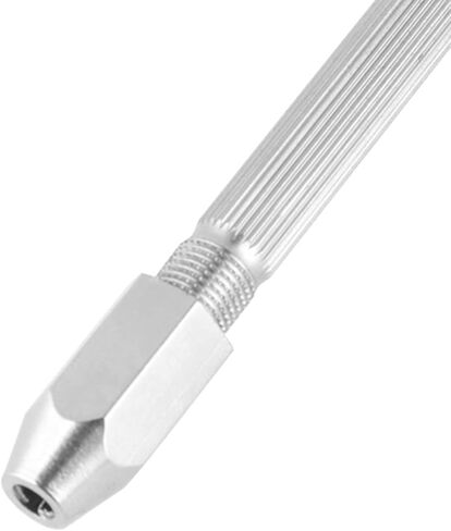 Zerodis Double End Pin Vise Chuck with Brass Material, 10pcs Micro Drill Bits for Jewelry and Watch Making in Kuwait
