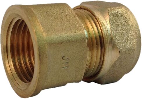 FEMALE Brass Fitting 1620 3/4" tubing one end & 1/2" FeMale MNPT other end (BOX x 10) in Kuwait