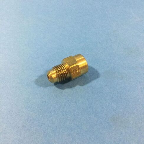 باركر هانفين 46F-4-2 موصل أنثى نحاسي، تركيب مضيئة 45 درجة، أنبوب مضيئة 1/4 بوصة × خيط أنثى 1/8 بوصة in Kuwait