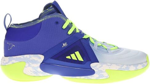 adidas Mens Exhibit Select Mid Basketball Sneakers Shoes - Blue in Kuwait
