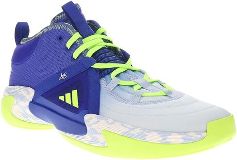 adidas Mens Exhibit Select Mid Basketball Sneakers Shoes - Blue in Kuwait