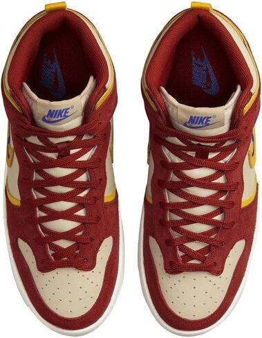 Nike Dunk High Up Womens Style : Dh3718 (Cinnabar/Yellow Ochre-Lapis, us_Footwear_Size_System, Adult, Women, Numeric, Medium, Numeric_7) in Kuwait