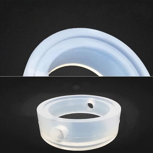 Homebrew VMQ Silicone Sealing Ring - 1Pc Food Grade Gasket for 1.5"-8" Tri Clamp Valve(85mm) in Kuwait