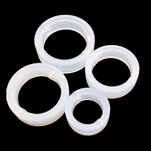 Homebrew VMQ Silicone Sealing Ring - 1Pc Food Grade Gasket for 1.5"-8" Tri Clamp Valve(85mm) in Kuwait