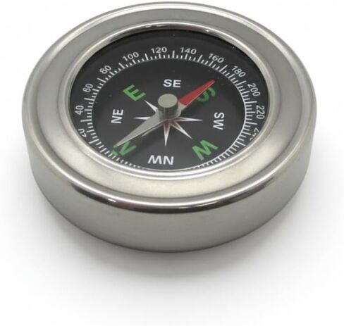 Gadgetime USA Mini Compass 2.4" x 2.4", Portable Directional Compass for Hiking, Camping & Travel in Kuwait