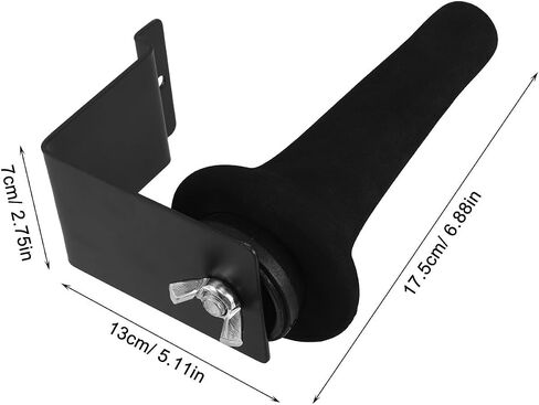 Wall Mounted Versatile Design Saxophone Hanger Stand Adjustable Metal Base and Sponge Padding for Storage and Display of Musical Instruments for Alto and Tenor Saxophone in Kuwait