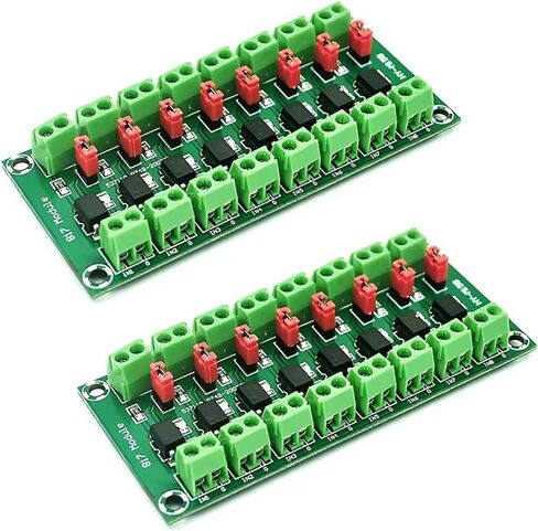 لوحة Optocoupler ذات 8 اتجاهات لعزل الفولتية والتحكم فيها في المشاريع بما في ذلك ملحقات الطباعة ثلاثية الأبعاد وعوازل الفولتية in Kuwait
