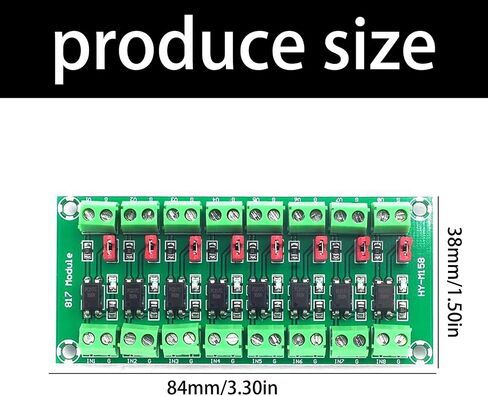 لوحة Optocoupler ذات 8 اتجاهات لعزل الفولتية والتحكم فيها في المشاريع بما في ذلك ملحقات الطباعة ثلاثية الأبعاد وعوازل الفولتية in Kuwait