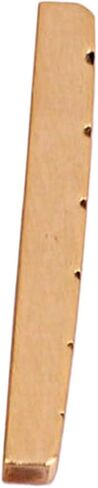 Slotted Brass Guitar Nut 6 String 43mm Metal Guitar Parts Instrument Accessory in Kuwait