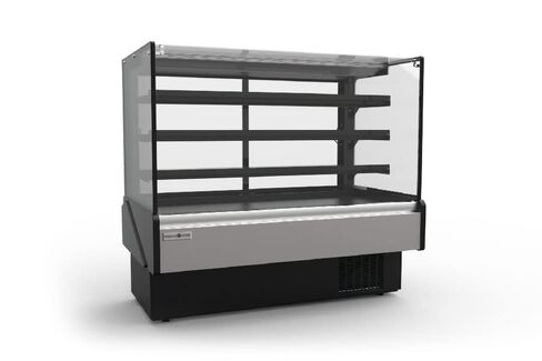 KBD-FG-50-D 52-1/8' Flat Glass Non-Refrigerated Bakery Display Case in Kuwait