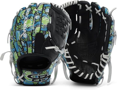 Boombah Baseball Fielding Glove B7 B Web - Graffiti Baseball Print - Multiple Sizes in Kuwait