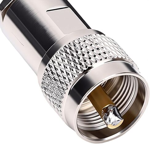Luocute Shortwave Choke Balun, 1:1 Current Common Mode Choke Coil .8-50MHz 350W 550W with RG58 Ni Zinc Magnetic for Ham Radio FT8 JS8 WSPR in Kuwait