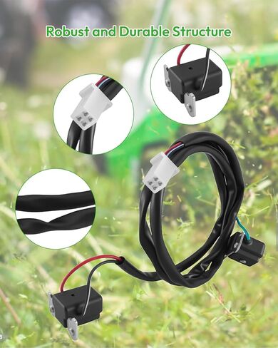 ملف الالتقاط النابض مناسب لـ Kawasaki FD590V FD611V، استبدال 59026-2054 | متوافق مع محرك 59026-0048 AM105573 FD620D FD661D، حزام الأسلاك الكهربائية لجرار العشب in Kuwait