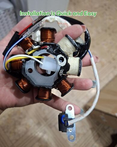 ملف الالتقاط النابض مناسب لـ Kawasaki FD590V FD611V، استبدال 59026-2054 | متوافق مع محرك 59026-0048 AM105573 FD620D FD661D، حزام الأسلاك الكهربائية لجرار العشب in Kuwait