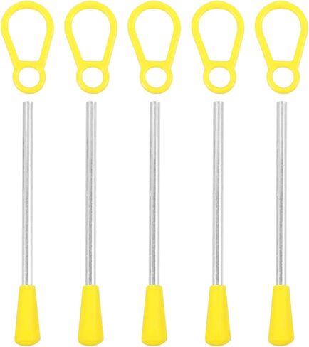 FAVOMOTO 10PCS Triangle Iron Sticks, Hand Percussion Triangle Strikers Replacement Instrument Accessories Mallet Hand Percussion Tool for Boys and Girls Music Learning Development in Kuwait