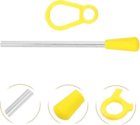 FAVOMOTO 10PCS Triangle Iron Sticks, Hand Percussion Triangle Strikers Replacement Instrument Accessories Mallet Hand Percussion Tool for Boys and Girls Music Learning Development in Kuwait