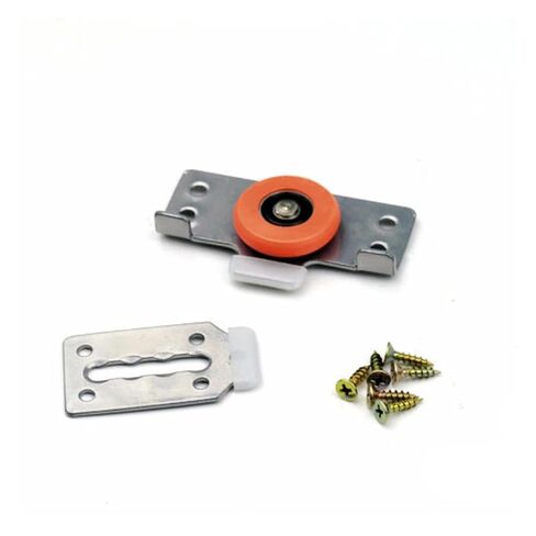 1set Stainless Steel Sliding Door Adjustable Or Not Adjustbale Light Rollers Cabinet Furniture Portable Wheel Window Door Pulley in Kuwait