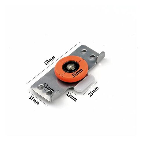 1set Stainless Steel Sliding Door Adjustable Or Not Adjustbale Light Rollers Cabinet Furniture Portable Wheel Window Door Pulley in Kuwait