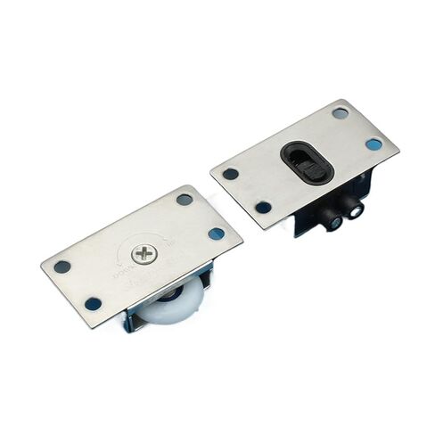 Door Rollers Stainless Steel Sliding Door Wheel Cabinet Nylon Pulley Hanging Wheel for Wardrobe Furniture Hardware in Kuwait