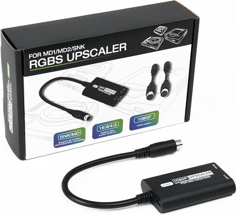 محول كابل Dreamcast Component - يدعم RGBS VGA إلى كابل فيديو 5RCA YPbPr، محول ألعاب الفيديو التوصيل والتشغيل بدون تأخير، محول المكونات لوحدة تحكم Dreamcast in Kuwait
