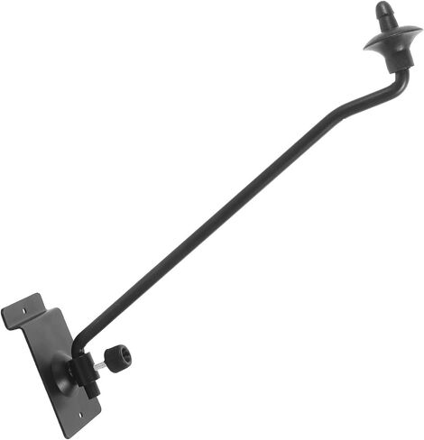حامل شماعة حائط من SHINEOFI Iron Drum Cymbal مع تركيب مثبت على الحائط ولمسة نهائية سوداء لدعم الصنج الآمن في المنازل والمحلات التجارية in Kuwait