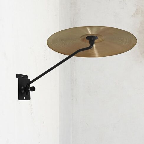 حامل شماعة حائط من SHINEOFI Iron Drum Cymbal مع تركيب مثبت على الحائط ولمسة نهائية سوداء لدعم الصنج الآمن في المنازل والمحلات التجارية in Kuwait