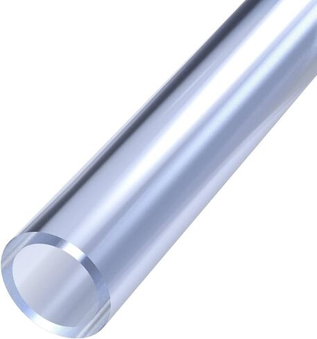 أنبوب PVC FORMUFIT، مقاس 3/4 بوصة، (1.050 بوصة OD فعلي) درجة الأثاث Sch 40، الأشعة فوق البنفسجية الشفافة، بطول 40 بوصة، أنبوب شفاف هيكلي صلب DIY للحرف اليدوية والشاشات وأحواض السمك والمشروعات المخصصة - P034FGP-UV-40 in Kuwait