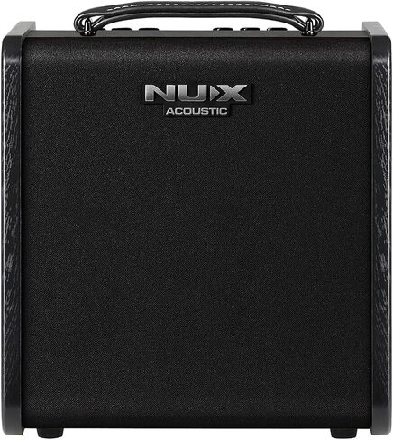 NUX Stageman II AC-60 60W جيتار صوتي ومضخم صوتي، 12 مؤثرًا، حلقة عبارة 60 ثانية، 8 IRs، استجابة النبضات الصوتية، 6 توجيهات كتلة الإشارة، مكبر صوت ممتاز 6.5 بوصة in Kuwait