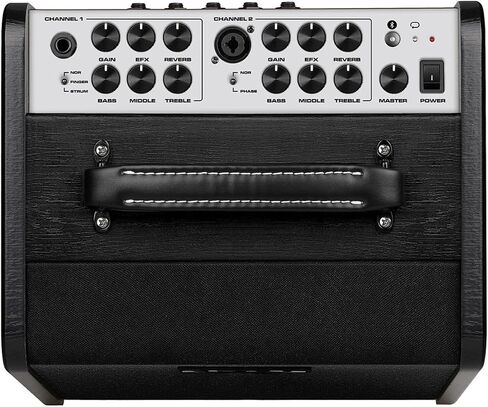 NUX Stageman II AC-60 60W جيتار صوتي ومضخم صوتي، 12 مؤثرًا، حلقة عبارة 60 ثانية، 8 IRs، استجابة النبضات الصوتية، 6 توجيهات كتلة الإشارة، مكبر صوت ممتاز 6.5 بوصة in Kuwait