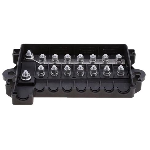 12V 32V 48V Fuse Block Multi-Way Box Holder 7 Way for RV Car Boat Bus Accessory in Saudi Arabia