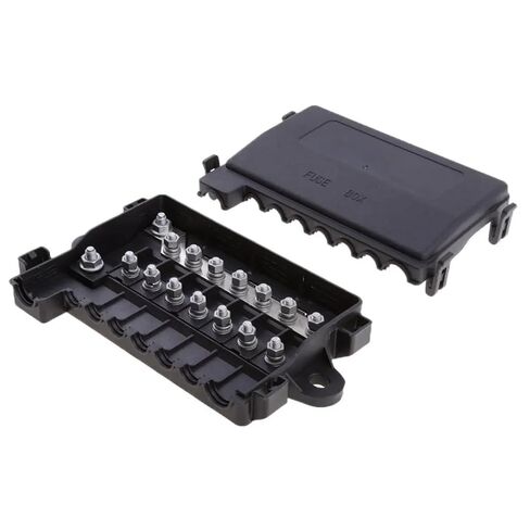 12V 32V 48V Fuse Block Multi-Way Box Holder 7 Way for RV Car Boat Bus Accessory in Saudi Arabia