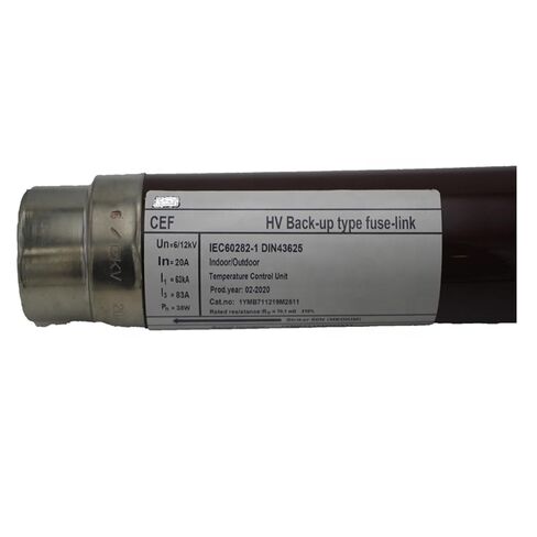 High Voltage Fuse Power Electronic Cylindrical Fuse 1YMB760733M4611 7.2 KV 100A in Saudi Arabia