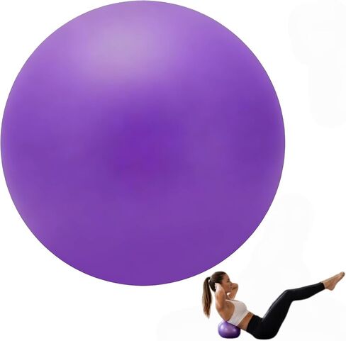 Pilates Small Exercise Ball - 9 Inch Workout Ball for Stability, Barre, Yoga, Core & Physical Therapy in Kuwait